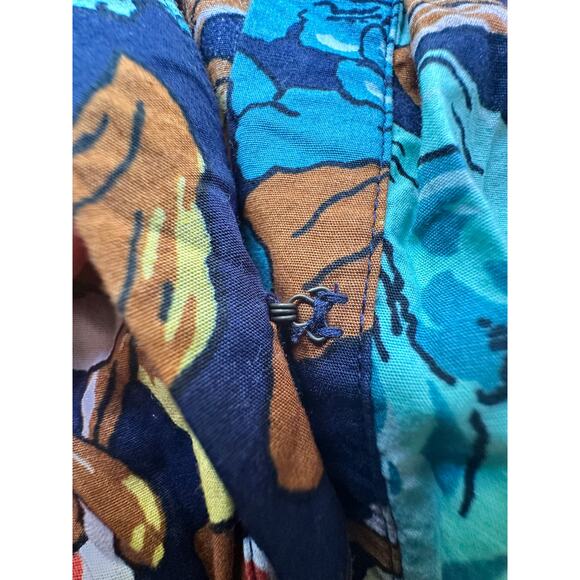 Anthropologie Somerset Mini Dress XXS Blue Floral Print ECU! - Picture 6 of 11